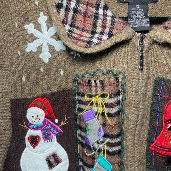 Design Studio Fa La La Christmas Sweater Vest - Picture 3 of 5